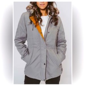 The Normal Brand Fur Hooded Parka Women’s Size Small